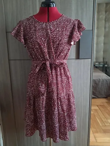 Robe rouge shein