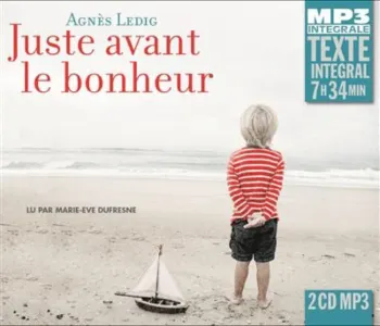 Coffret X2 CD (integrale mp3) "Juste avant le bonheur" Agnès Ledig Neuf