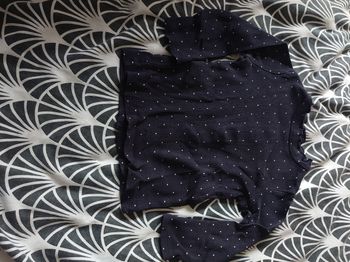 T-shirt bébé fille à manches longues taille 12 mois