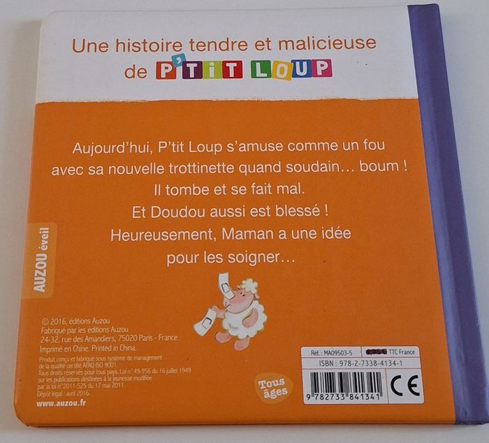 P'tit loup a un bobo - photo numéro 2