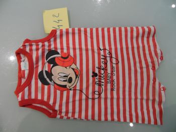 combishort disney mickey 18 mois