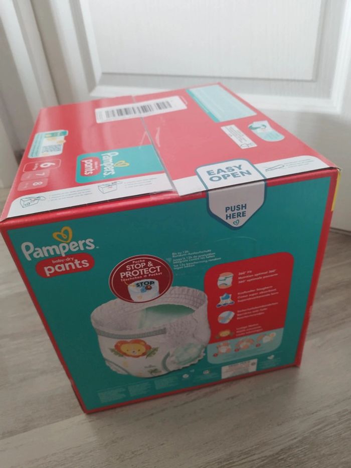 Mega pack Pampers baby dry pants taille 6 - photo numéro 2