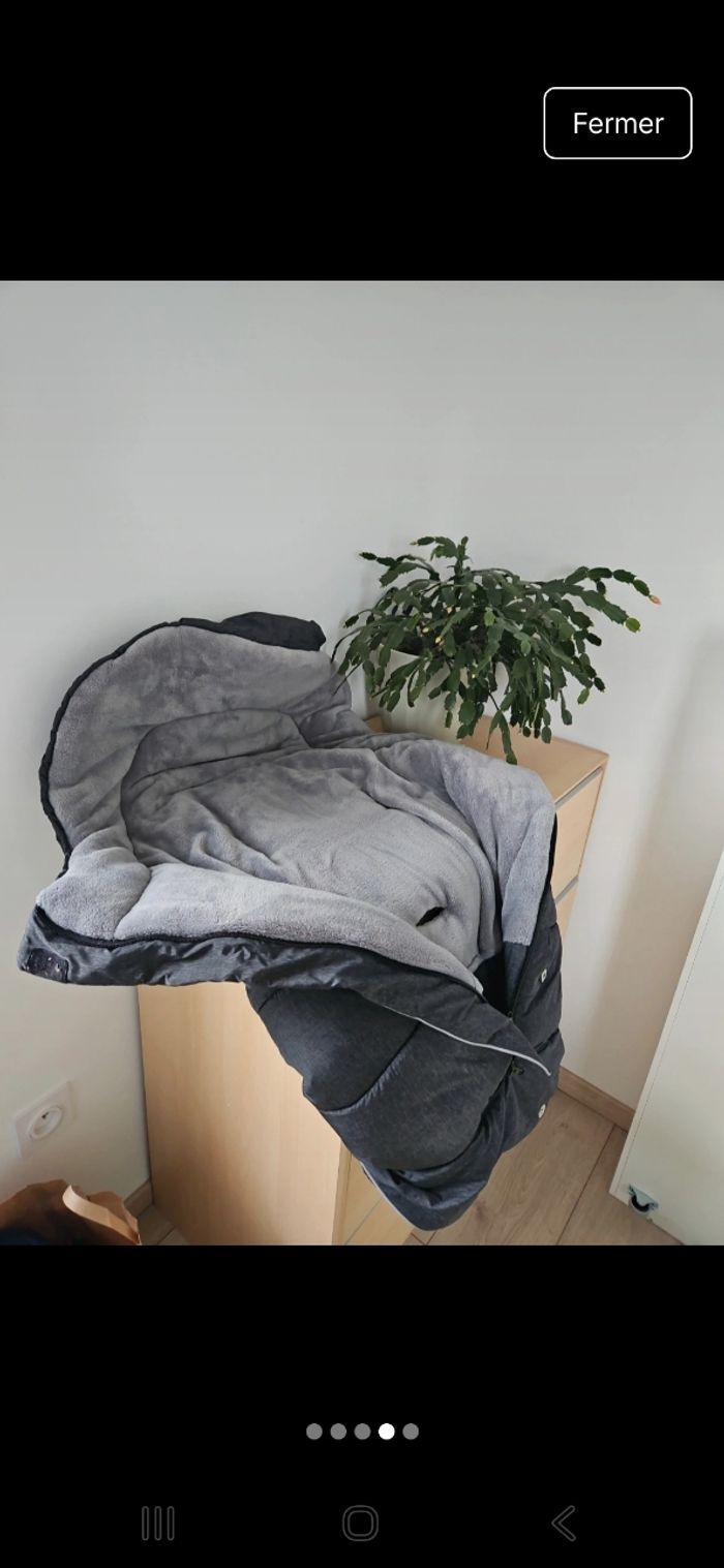 Chancelière polaire hiver chaude universelle  poussette Clevamam1 - photo numéro 4