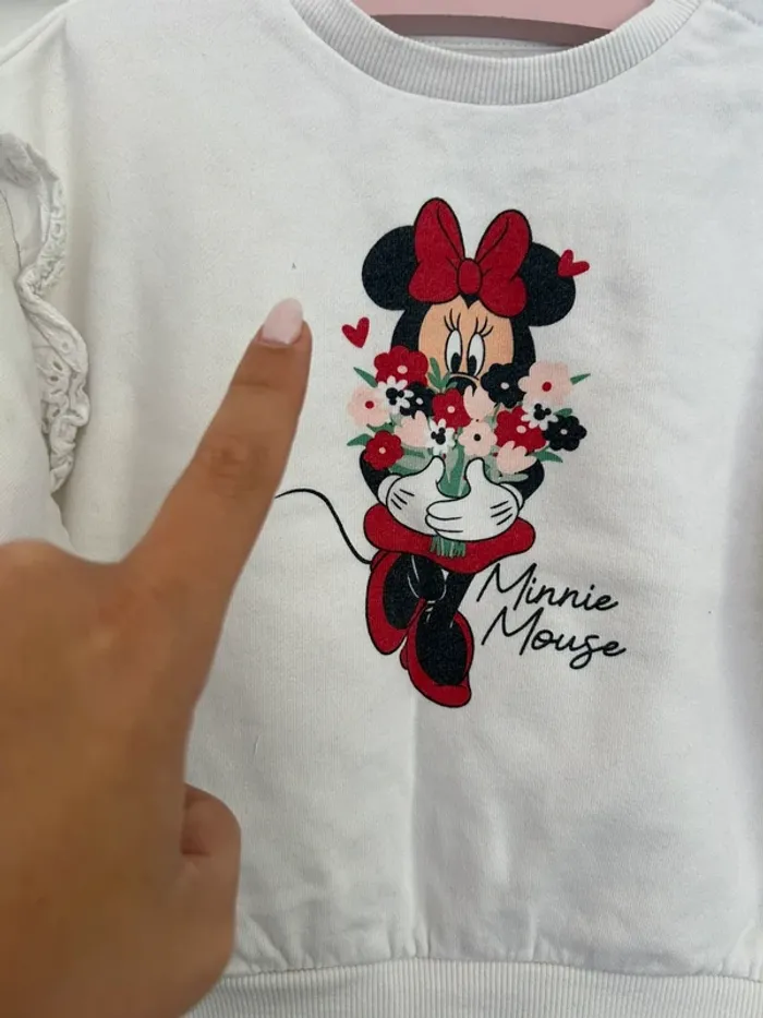 Sweat Minnie fille 24 mois - photo numéro 3