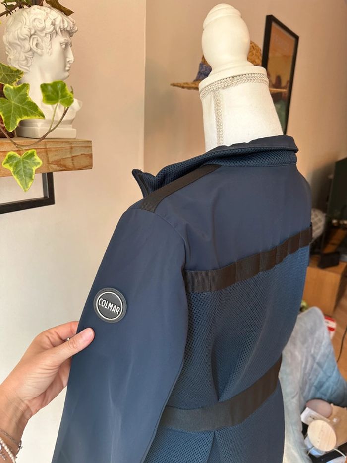 Veste softshell technique marine Colmar Originals – Taille 44 I - 40 F - photo numéro 4