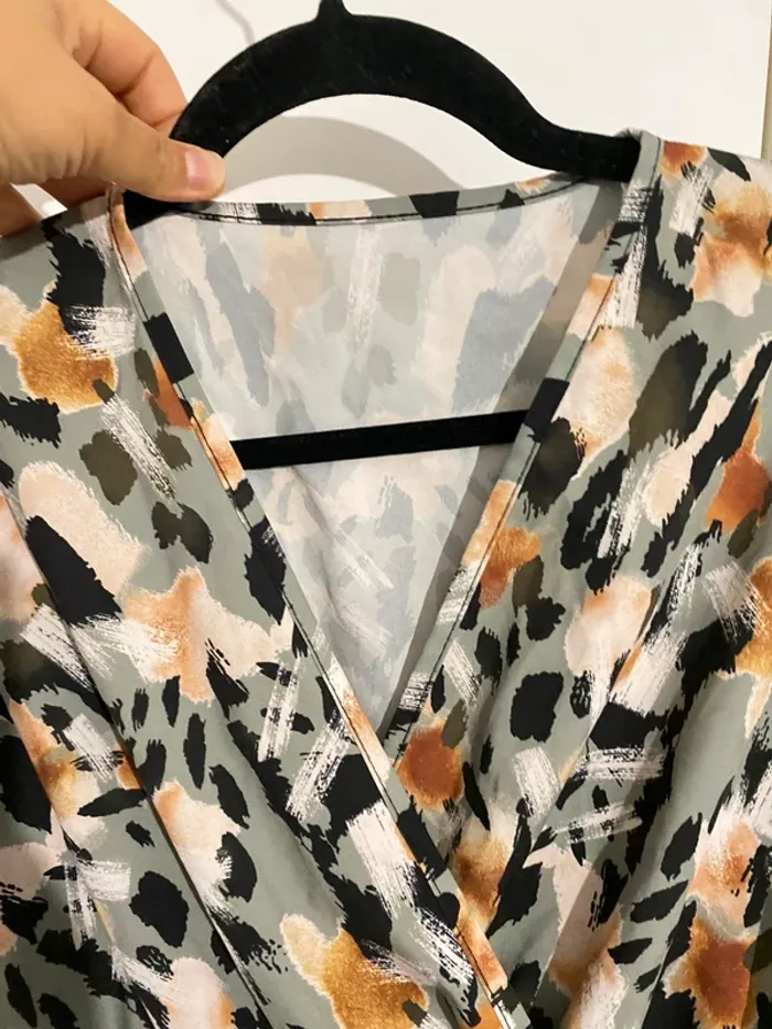 Robe courte imprimée - photo numéro 4