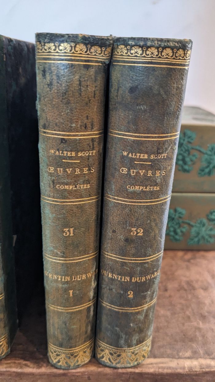 Lot de livres anciens " oeuvres complètes de Walter Scott" - photo numéro 4