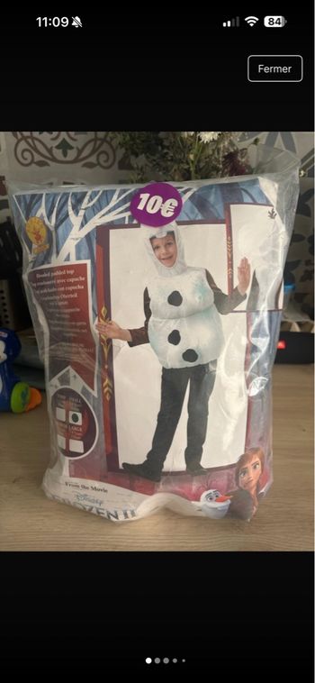 Déguisement Olaf