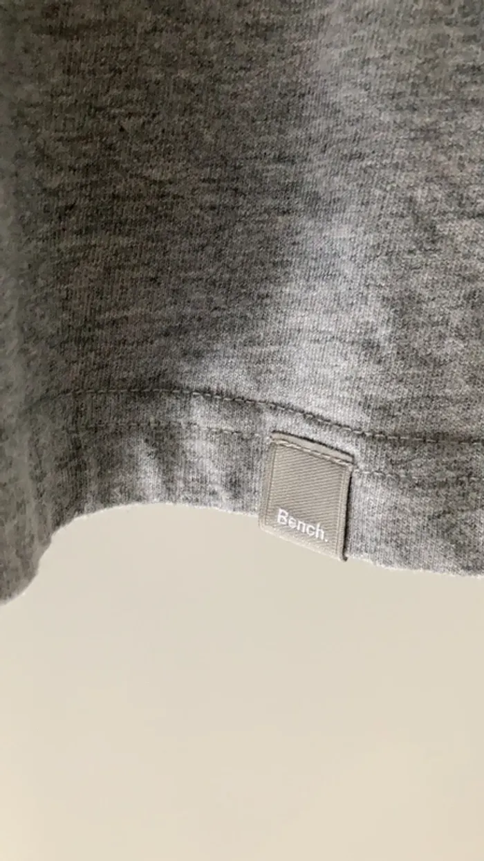 t-shirt homme L gris chiné Bench. - photo numéro 5