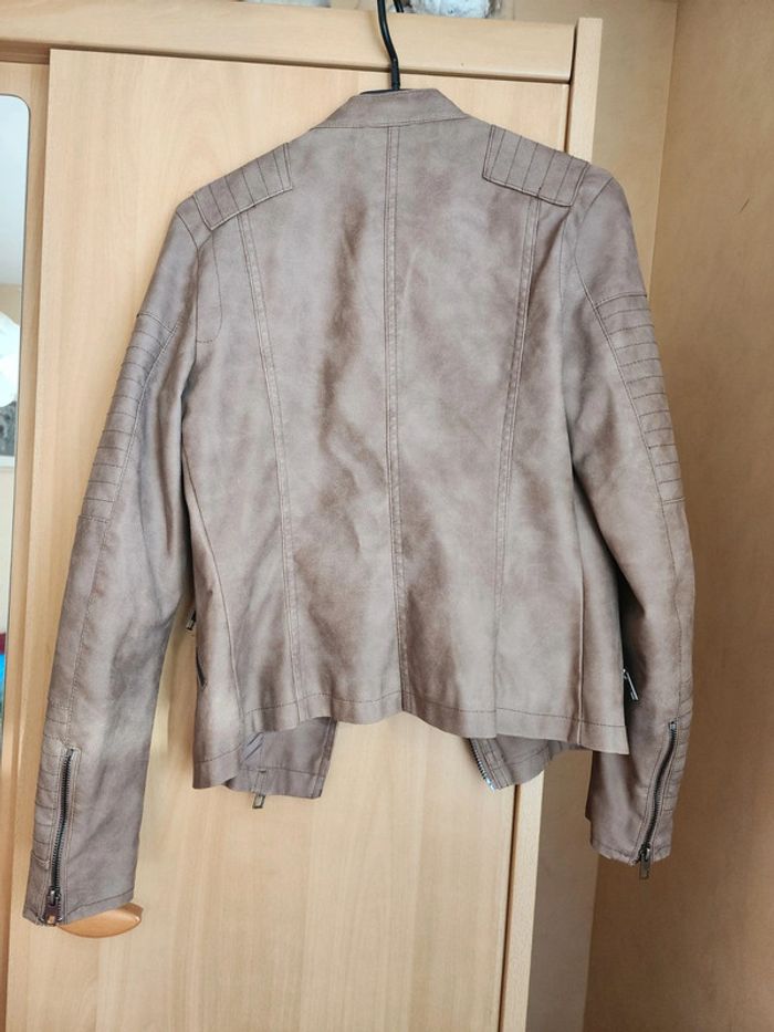 Perfecto marron simili cuir T.34/XS - photo numéro 2