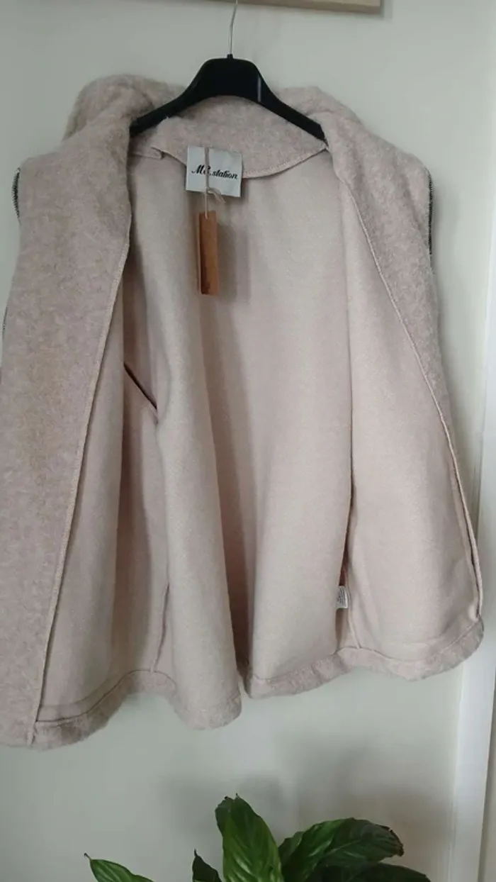 Veste Leya taupe - photo numéro 6