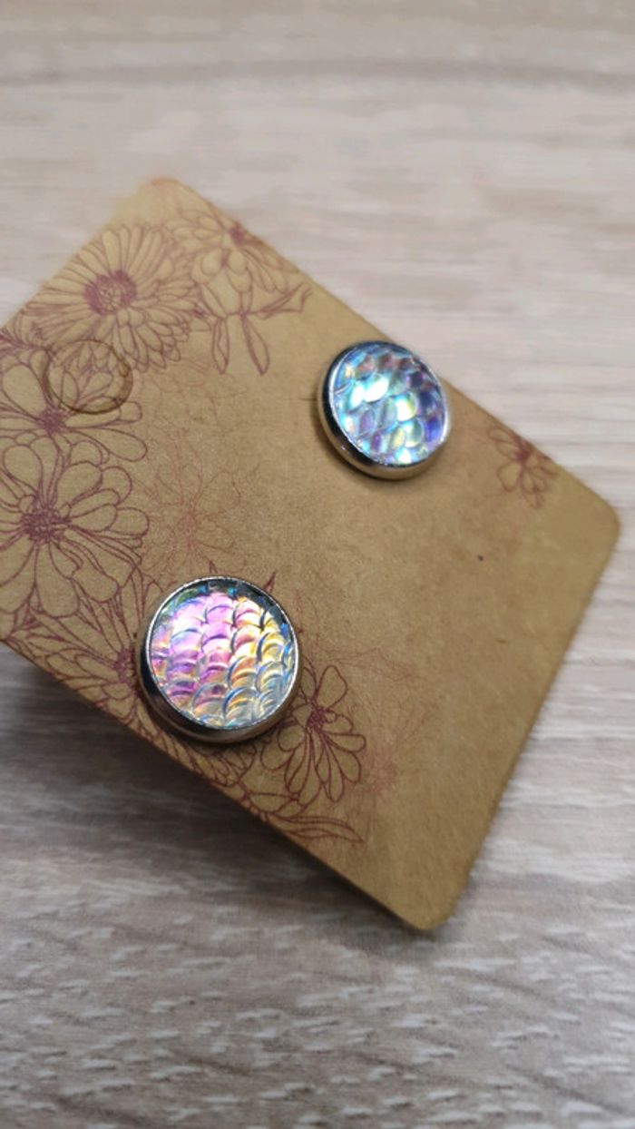 Boucles d'oreilles sirène n52 - photo numéro 2