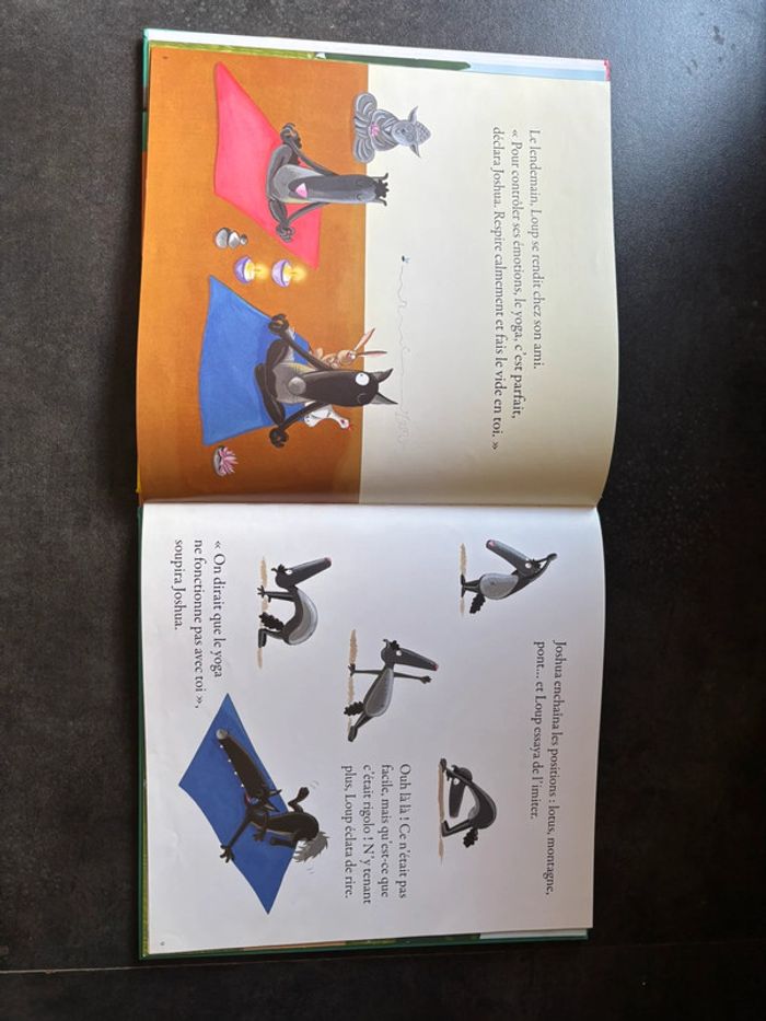 Livre le loup qui apprivoisait ses émotions Auzou - photo numéro 3