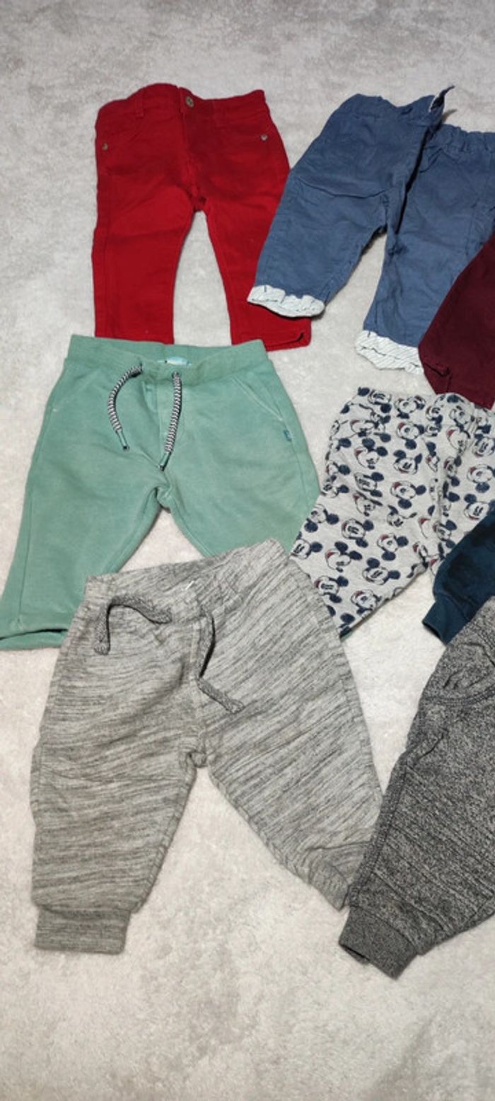 Lot pantalons garçon 6 mois - photo numéro 3