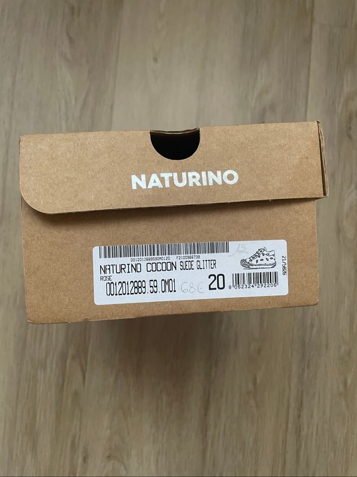 Chaussures de marche Naturino rose 20 - photo numéro 3