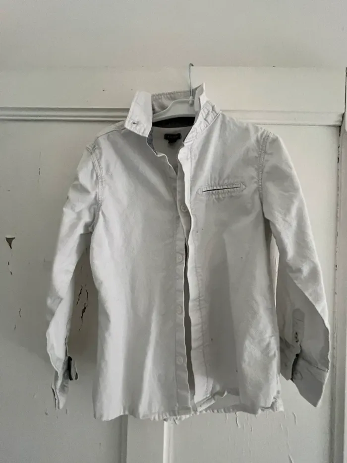 Chemise blanche Kiabi