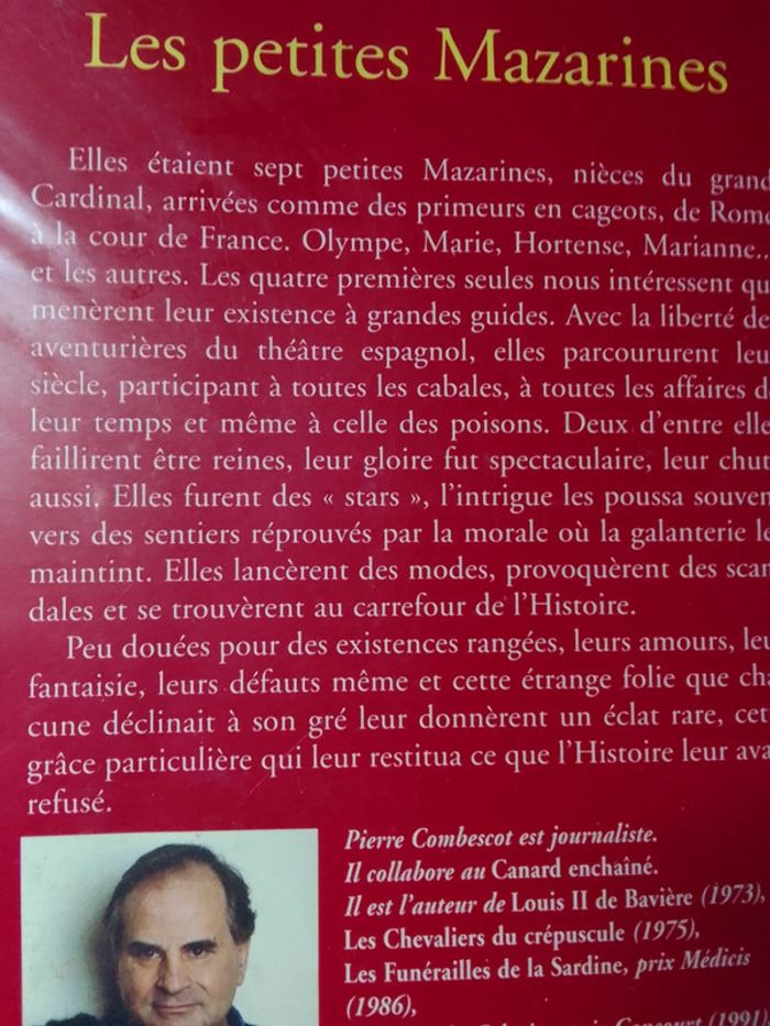 Pierre Combescot - Les petites Mazarines - photo numéro 3