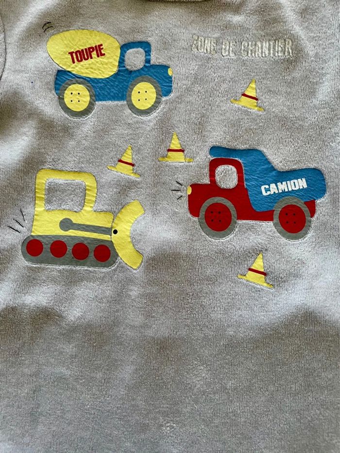 Pyjama une pièce Les Chatounets 6 mois - photo numéro 3