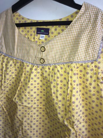 Chemisier Sergent Major. 10 ans. Jaune