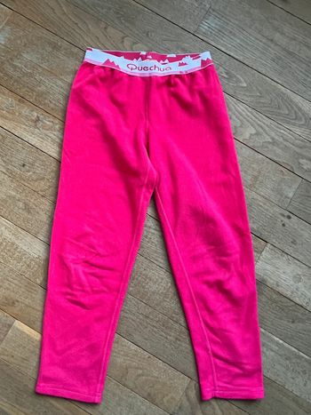 Pantalon polaire rose Quechua 8 ans