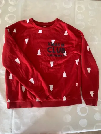 Sweat noël rouge