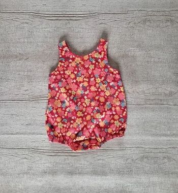 Barboteuse Sergent Major fille 3 mois rose neuve