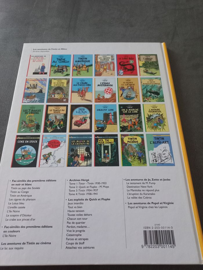 Bd tintin au pays de l or noir - photo numéro 2