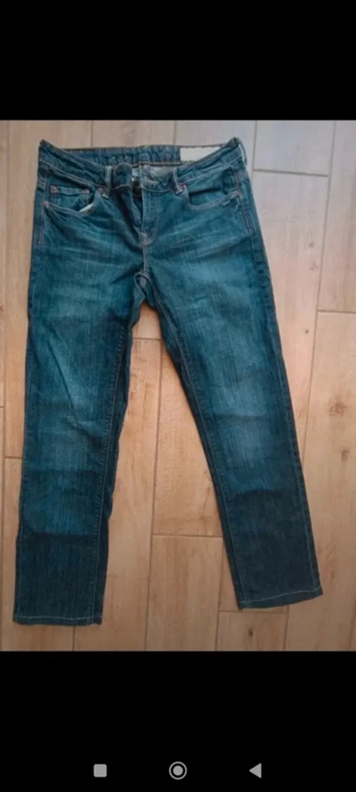Jeans droit taille 27