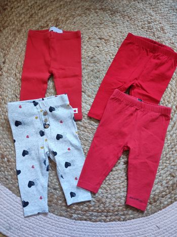 Lot de leggings 3 mois 