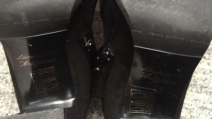 Bottines Heyraud en daim/cuir - photo numéro 5
