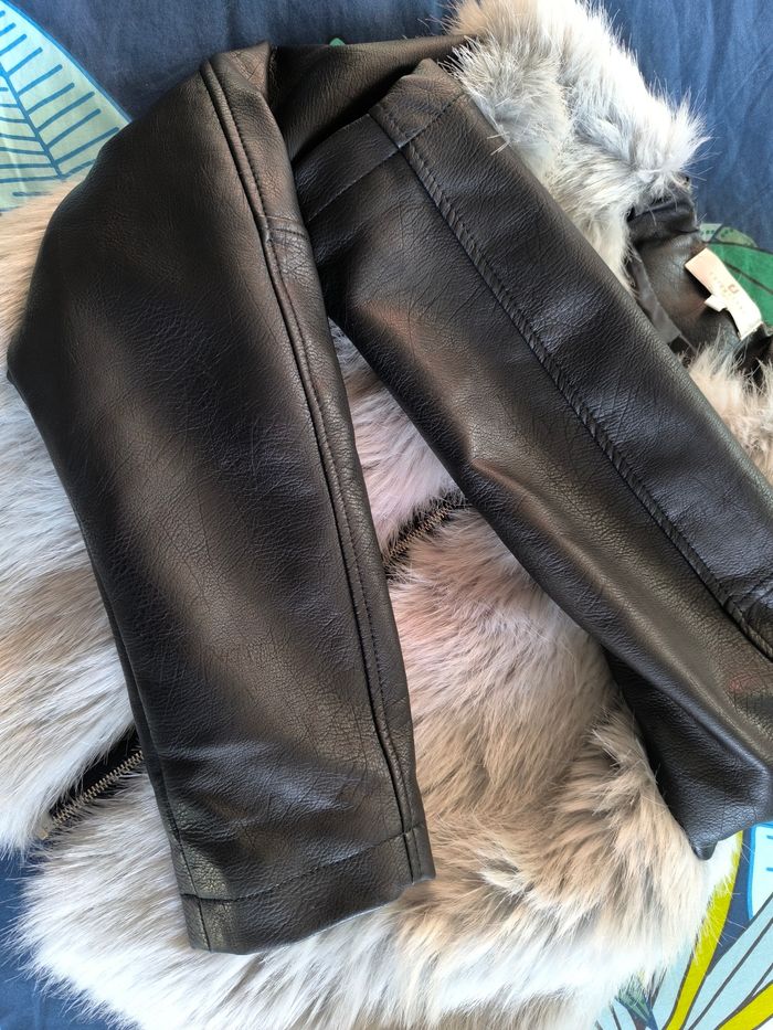 Veste simili et fourrure - photo numéro 10