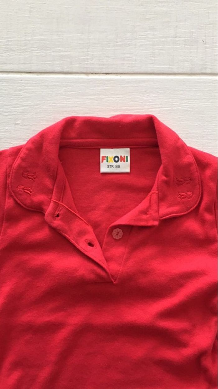 Body manches longues rouge fixoni 86 - photo numéro 4