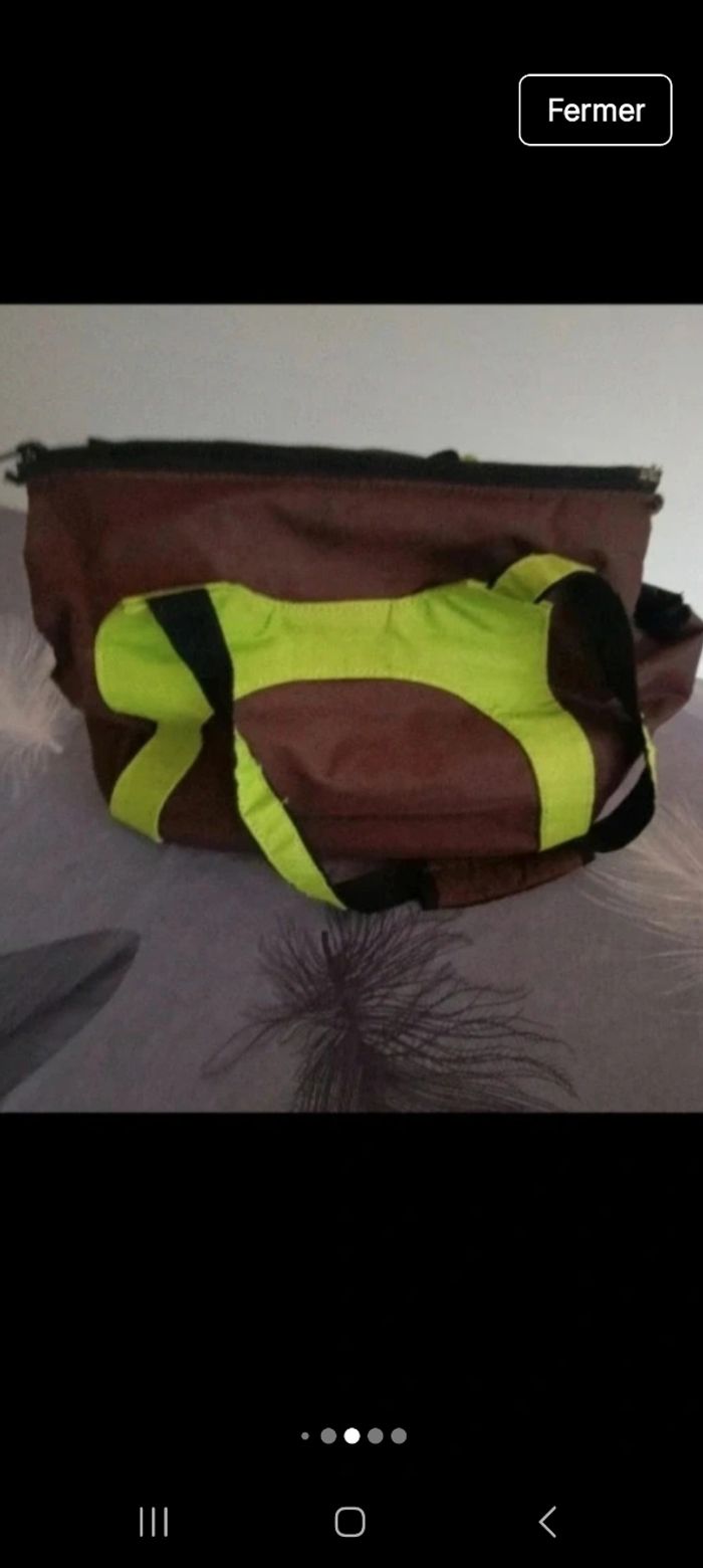 Sac de transport pour petit chien ou chat
Excellent état - photo numéro 3