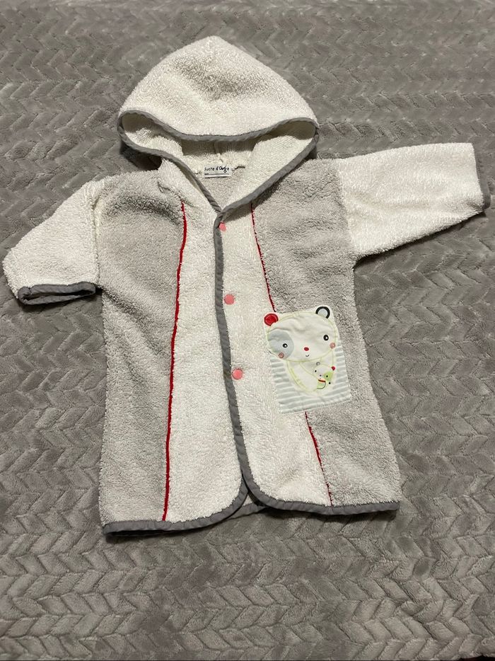 Peignoir de bain Sucre d’Orge 12 mois - photo numéro 2