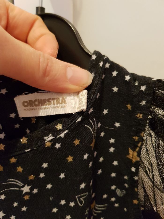 Robe manches en voile - photo numéro 3