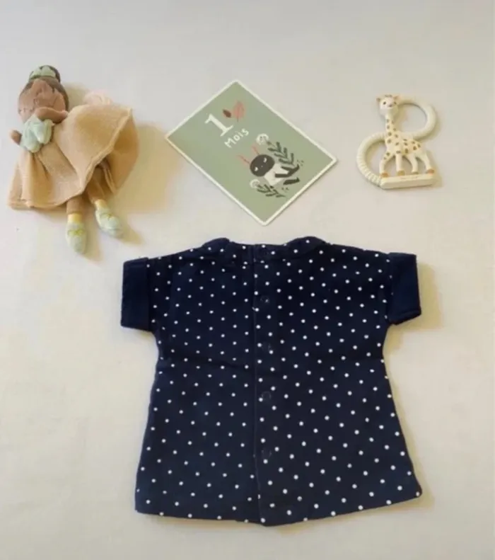 Tee shirt Bebe a pois - photo numéro 2