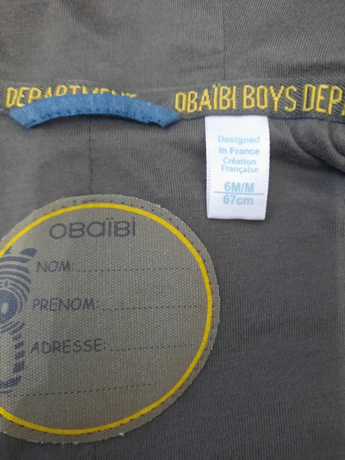 Veste bébé garçon 6 mois - photo numéro 3