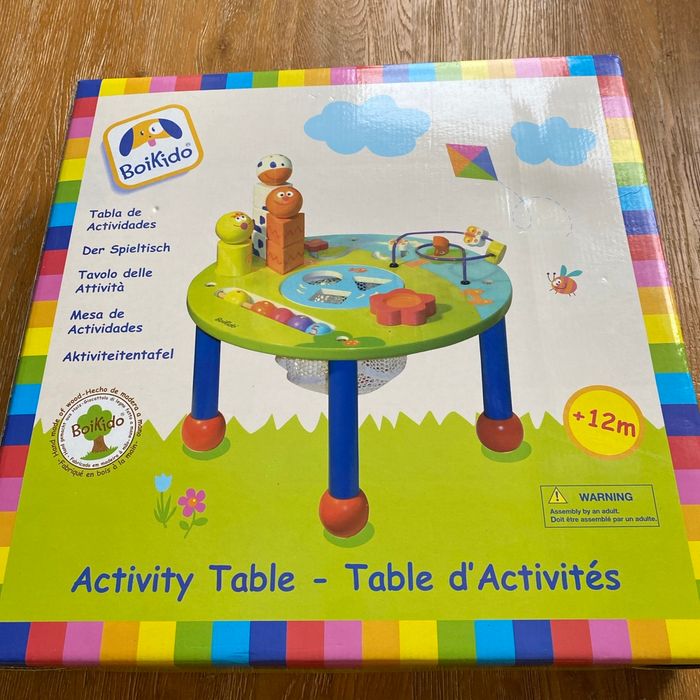 Table d’activité en bois Boikido