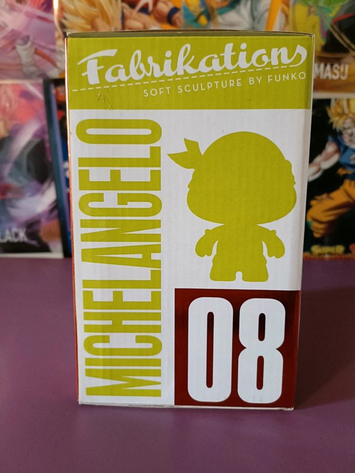 Soft Sculpture TMNT Funko Fabrikations Michelangelo 08 Super rare Neuf - photo numéro 2