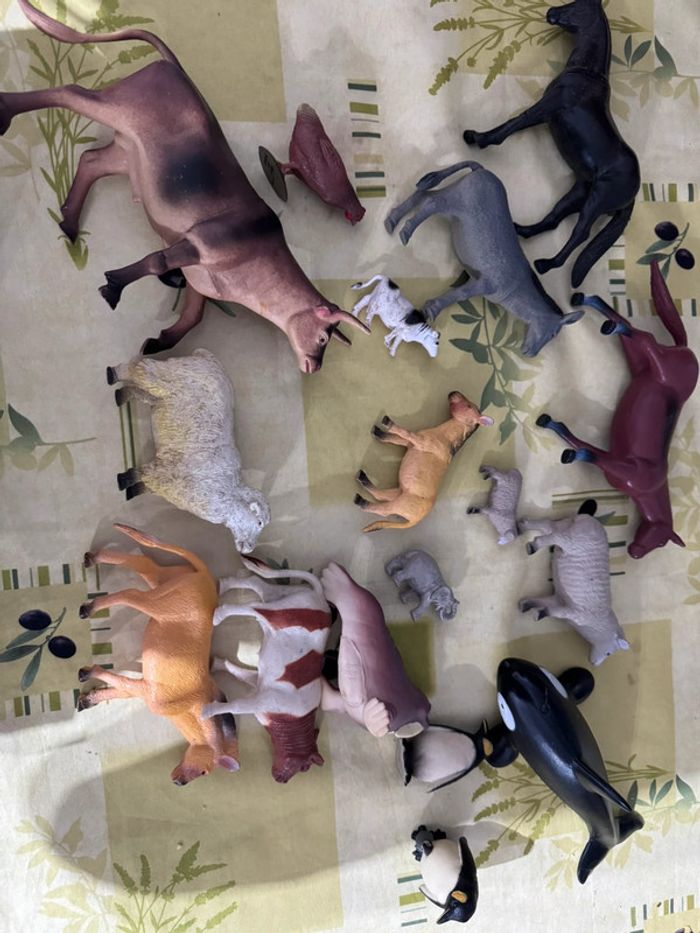 Lot animaux variés