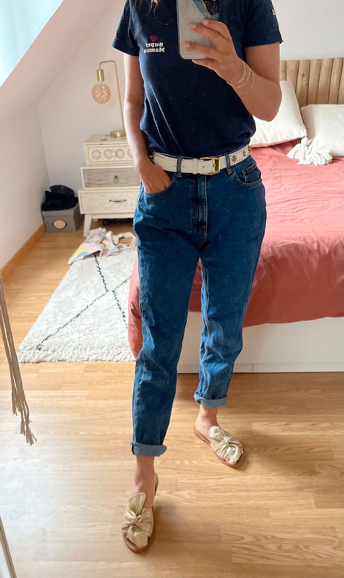 Jean Mom pull & bear 💙 - photo numéro 5
