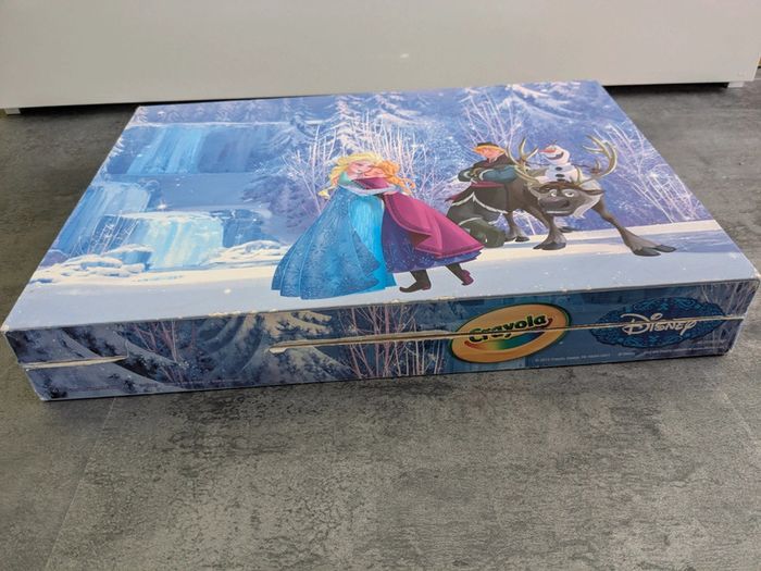 Mallette de rangement Crayola Reine des Neiges - photo numéro 3