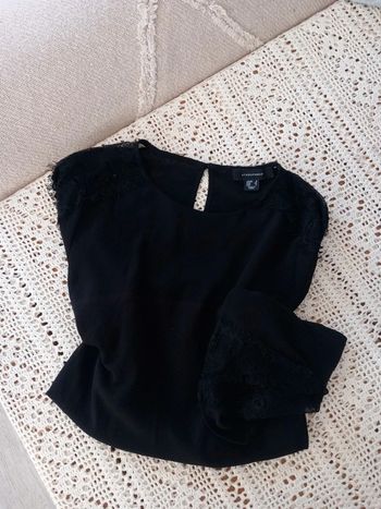 Blouse noir Atmosphère