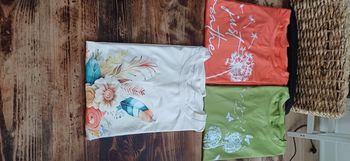 Lot de 3 t shirt femme neuf M