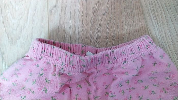 Ensemble fleurs rose 3 mois - photo numéro 6