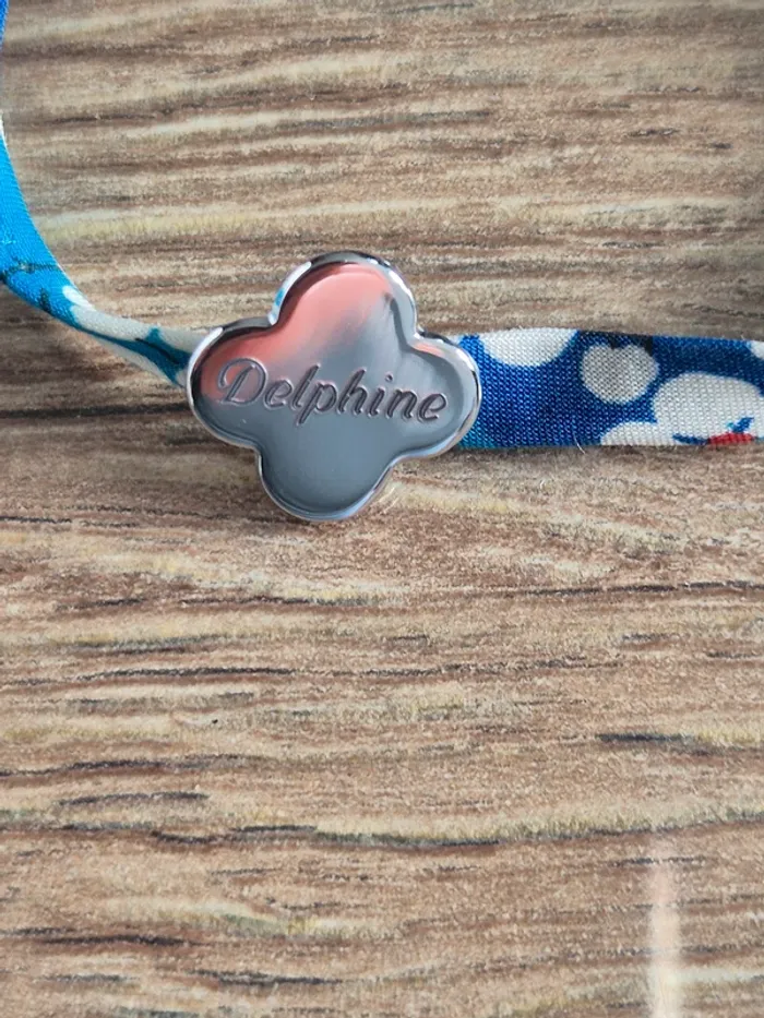 Bracelet femme prénom argent Petits trésors - photo numéro 2