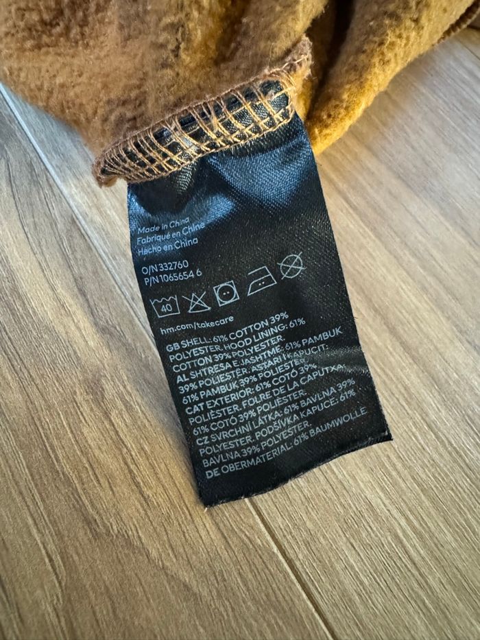 Sweat à capuche H&M Mickey Mouse marron - photo numéro 4