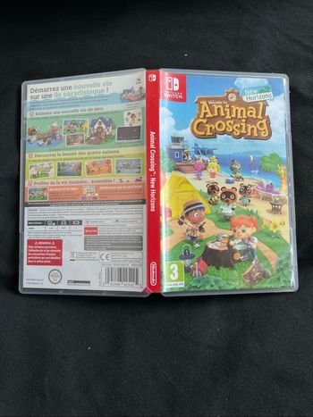 Jeu animal Crossing switch