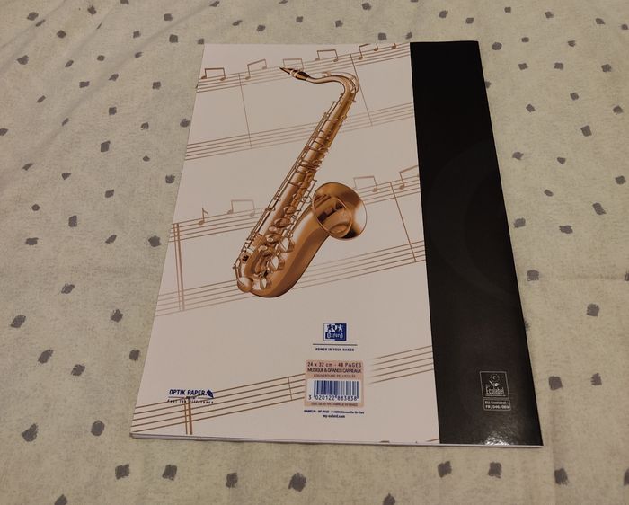 Cahier de musique et de chant - photo numéro 2