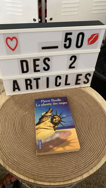 Livre « La planète des singes » de Pierre Boulle